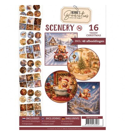 Push-Out Book Scenery 16 – Teddy