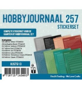 Find IT Stickerset – Hobbyjournaal 257