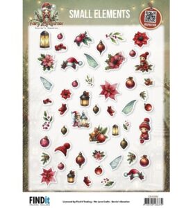 Berrie’s Beauties Knipvel 10 stuks – Fairy Christmas – Small Elements