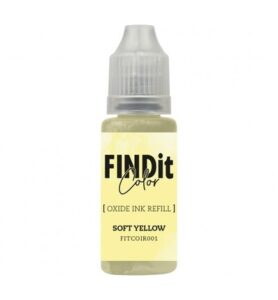 Find IT Color Oxide-inkt navulling – Zachtgeel