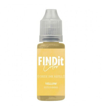 Find IT Color Oxide-inkt navulling – Geel