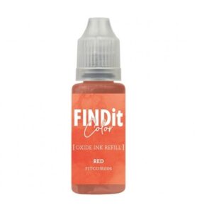 Find IT Color Oxide-inkt navulling – Rood