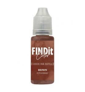 Find IT Color Oxide-inkt navulling – Bruin
