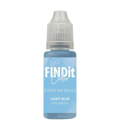 Find IT Color Oxide-inkt navulling – Lichtblauw