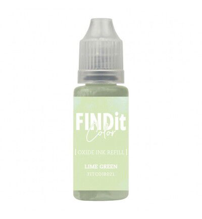 Find IT Color Oxide-inkt navulling – Limegroen