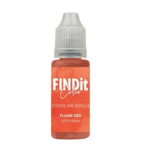 Find IT Color Oxide-inkt navulling – Vlamrood
