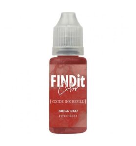Find IT Color Oxide-inkt navulling – Baksteenrood