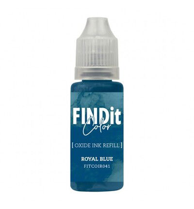 Find IT Color Oxide-inkt navulling – Koningsblauw