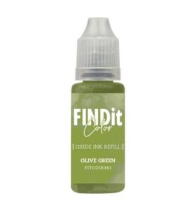 Find IT Color Oxide-inkt navulling – Olijfgroen