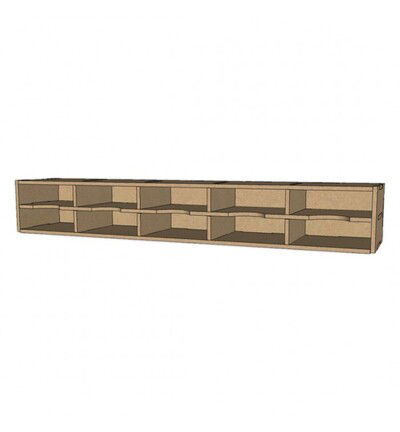 Ink Pad Box – Organizer voor 10 inktkussens