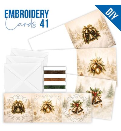 Stitch and Do Cards 41 – Joyful Christmas Bells