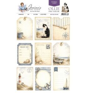 Jenine’s Art Studio – Ollie the Sailor – Journal Cards 001