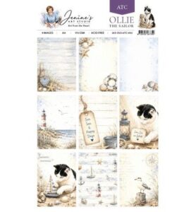 Jenine’s Art Studio – Ollie the Sailor – ATC 002