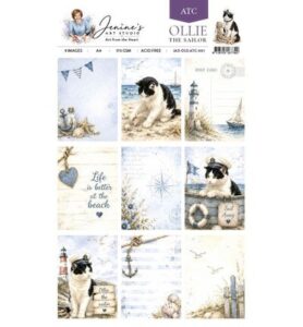 Jenine’s Art Studio – Ollie the Sailor – ATC 001