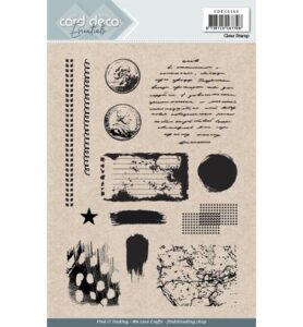 Card Deco Essentials Clear Stamps – A5 Backgrounds