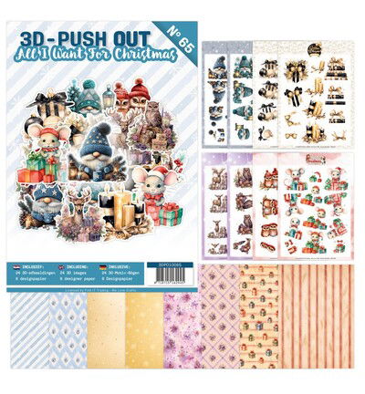 Find IT 3D Push-Out Book 65 – All I Want For Christmas