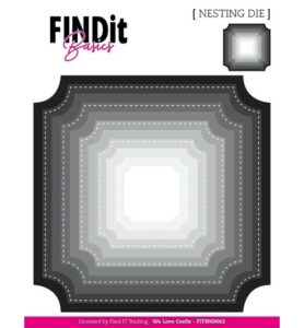 Find It Basics Nesting Dies – Cut Corner Squares