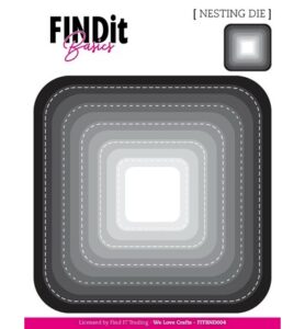 Find It Basics Nesting Dies – Curved Squares