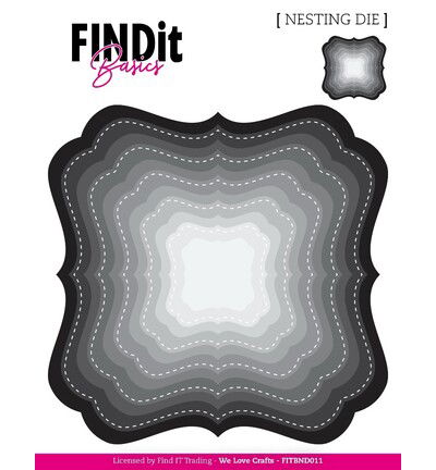 Find It Basics Nesting Dies – Deco Squares