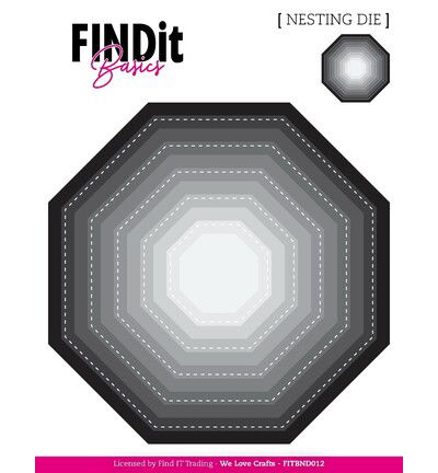 Find It Basics Nesting Dies – Stitched Octagon