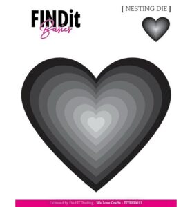 Find It Basics Nesting Dies – Hearts 2