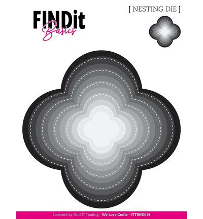 Find It Basics Nesting Dies – Stitched Quatrefoil