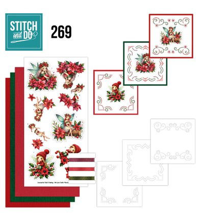 Stitch & Do Borduurset – Fairy Christmas