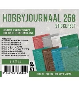 Find IT Stickerset – Hobbyjournaal 258