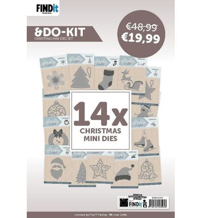 Find IT And Do Kit – Kerst mini dies (HJ258)