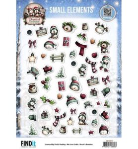 Berrie’s Beauties Knipvel 10 stuks – Whimsical Christmas – Small Elements
