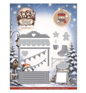 Berrie’s Beauties Snijmallen – Whimsical Christmas – Winter Café