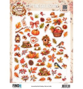 Find It Collection – Cutting Collection 10 stuks – Autumn Charm – Warm & Wonderful
