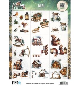 Berrie’s Beauties Knipvel 10 stuks – Good Old Christmas – Mini