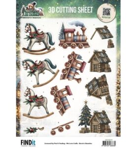 Berrie’s Beauties 3D-knipvel 10 stuks – Good Old Christmas – Christmas Toys