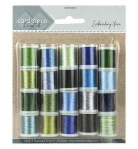 Card Deco Essentials – Nr. 02 Borduurgarenmix van Card Deco