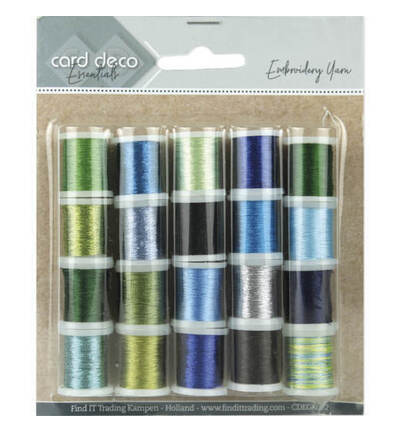 Card Deco Essentials – Nr. 02 Borduurgarenmix van Card Deco
