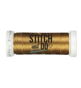 Stitch & Do – Koffiebruin Linnen Garen Stitch & Do
