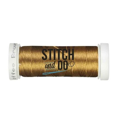 Stitch & Do – Koffiebruin Linnen Garen Stitch & Do