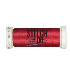 Stitch & Do – Kerstrood Linnen Garen Stitch & Do