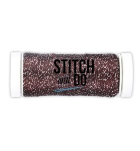 Stitch and Do Sparkles Embroidery Thread Burgundy