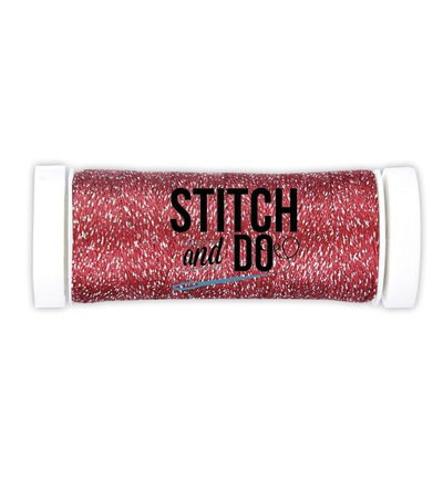 Stitch and Do Sparkles Embroidery Thread Red