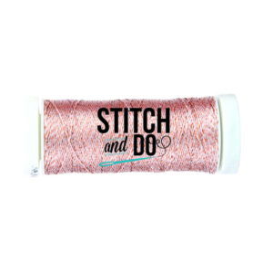 Stitch & Do – Silver-Copper Sparkles Embroidery Thread Stitch and Do