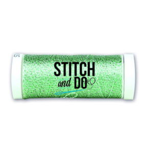 Stitch and Do Sparkles Embroidery Thread – Silver-Green