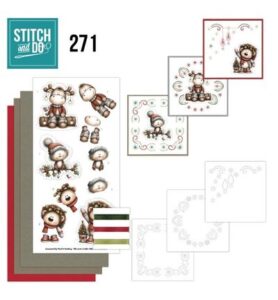Stitch & Do Borduurset – Whimsical Christmas