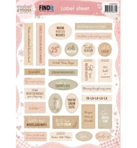 Mabel & Moss Label Sheet – Winter Frames