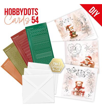 Hobbydots Cards 54 – Furry Christmas Friends