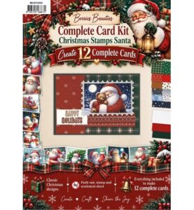 Berrie’s Beauties Complete Card Kit – Christmas Stamps Santa