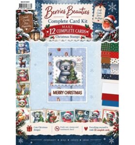 Berrie’s Beauties Complete Card Kit – Christmas Stamps Animals