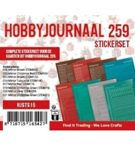 Find IT Stickerset – Hobbyjournaal 259