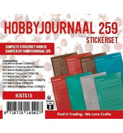 Find IT Stickerset – Hobbyjournaal 259